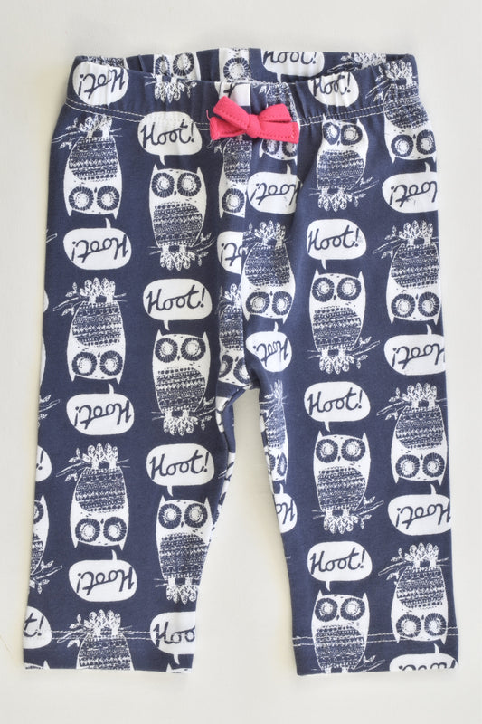 NEW Plum Size 000 (0-3 months) Owl Pants