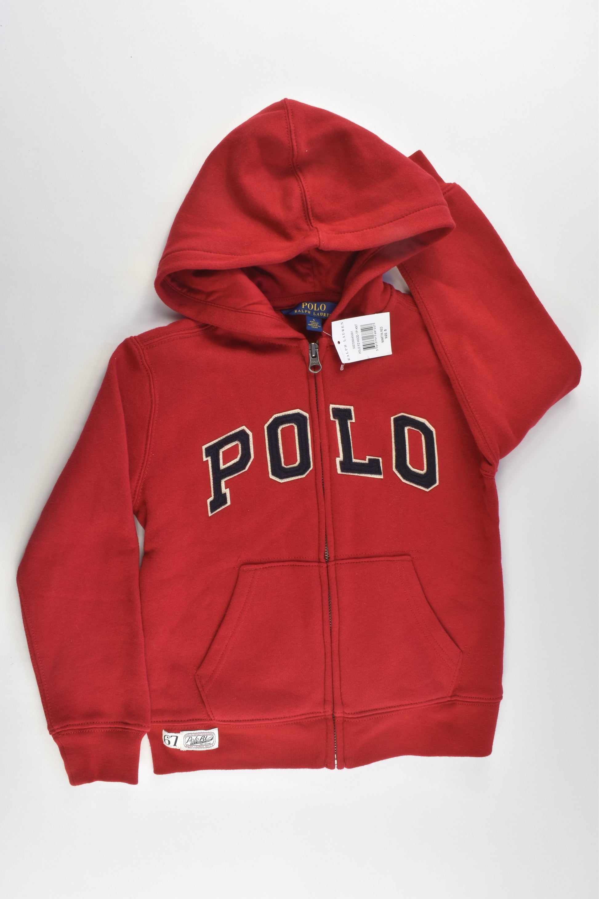 NEW Polo Ralph Lauren Size 5 Hooded Jumper