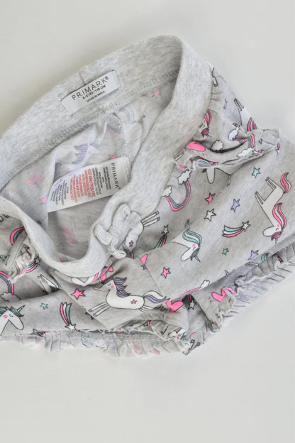 NEW Primark Size 4-5 Unicorns and Rainbows Pj Set
