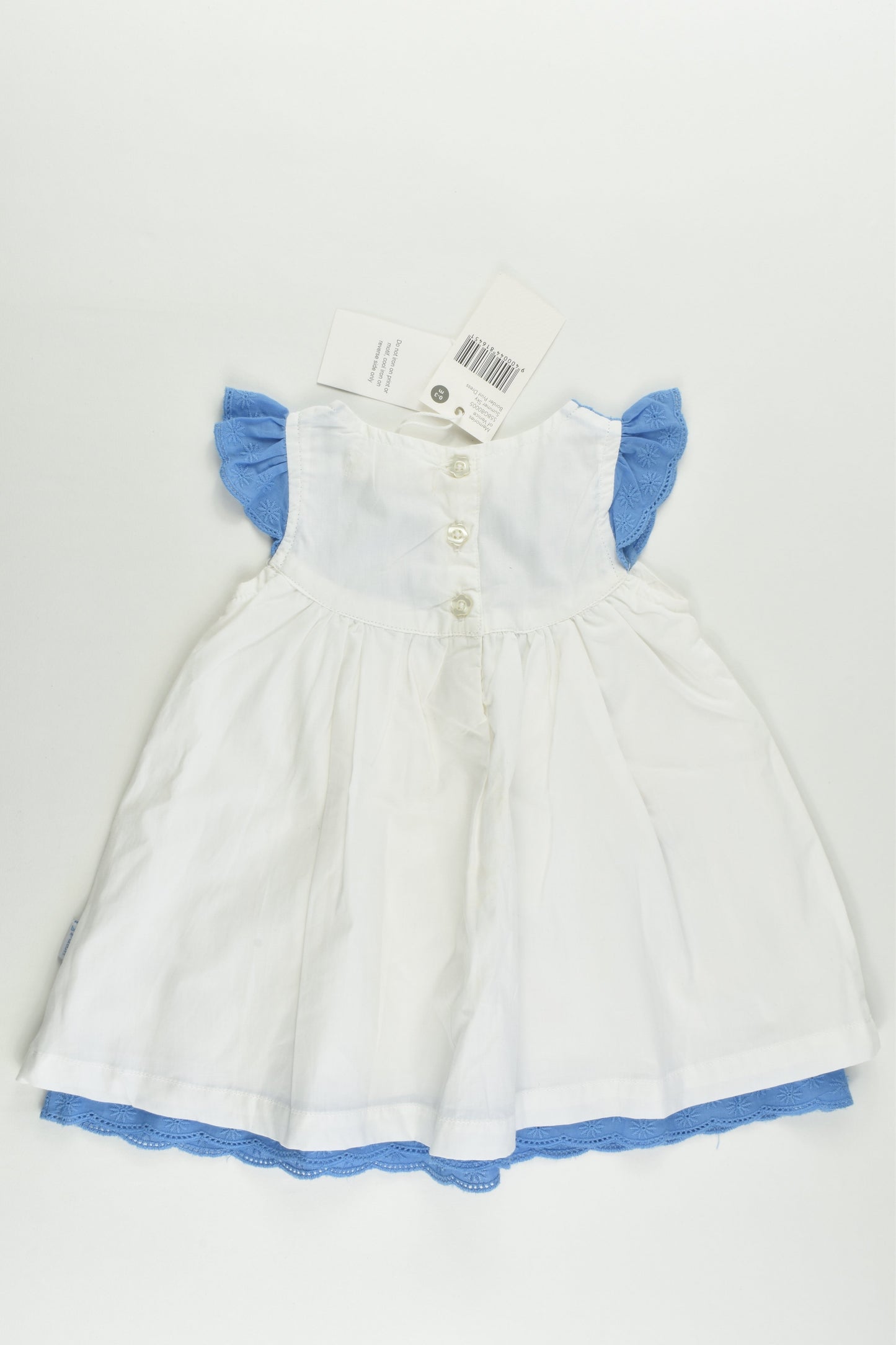 NEW Pumpkin Patch Size 000 (0-3 months) Birds Lined Dress