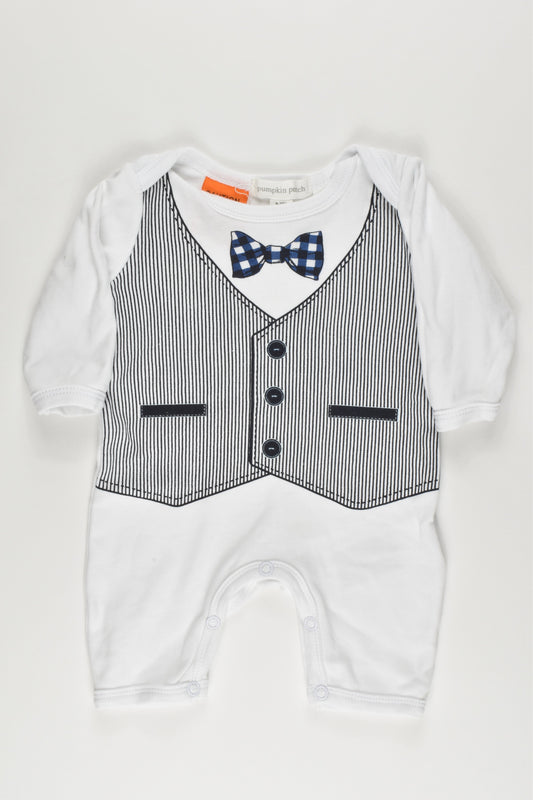 NEW Pumpkin Patch Size 0000 Romper, very soft