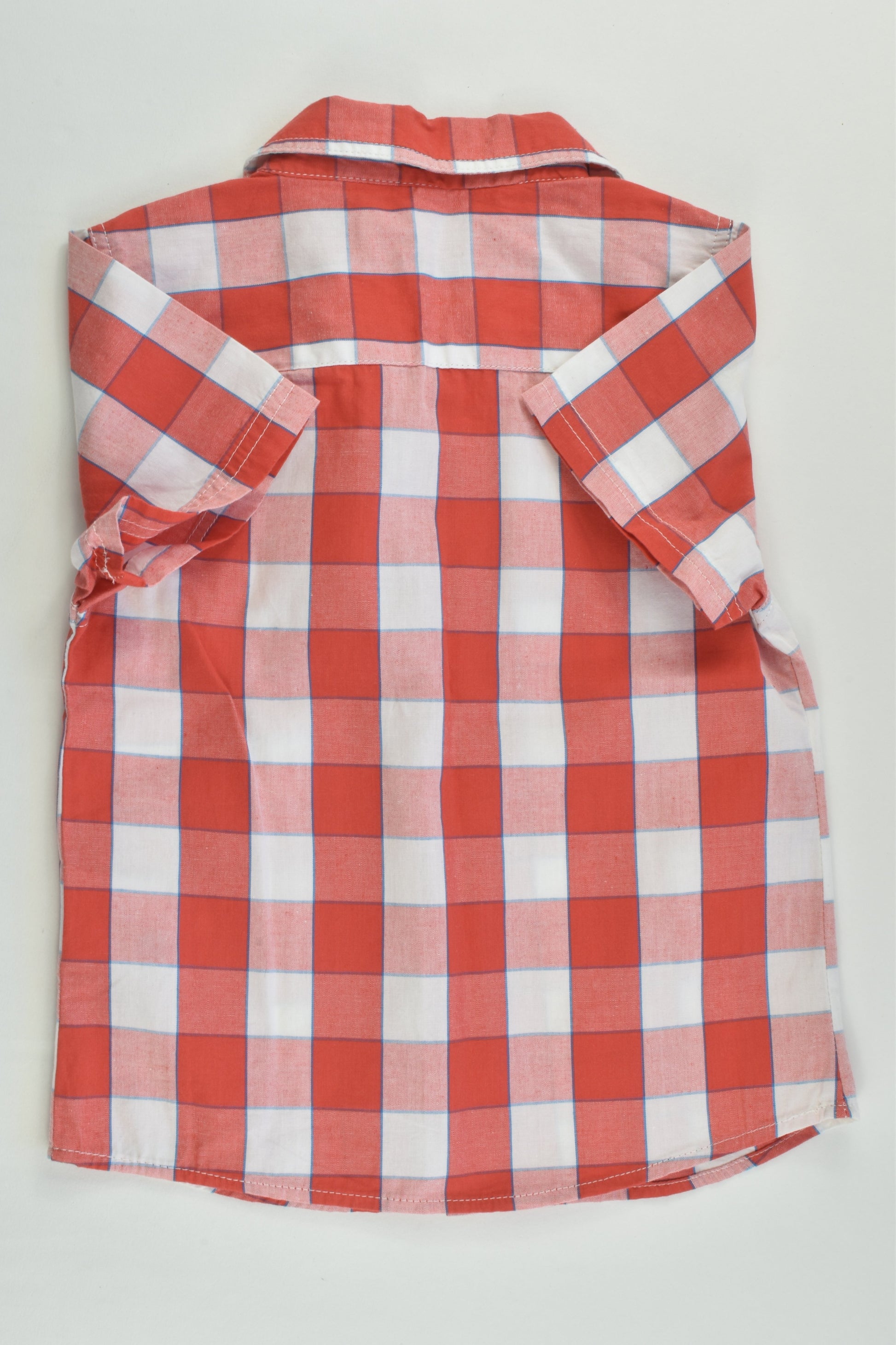 NEW Pumpkin Patch Size 1 (12-18 months) Checked Shirt