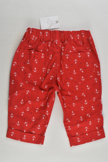 NEW Pumpkin Patch Size 1 (12-18 months) Nautical Shorts
