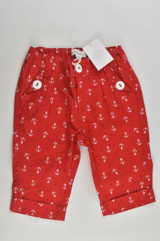 NEW Pumpkin Patch Size 1 (12-18 months) Nautical Shorts