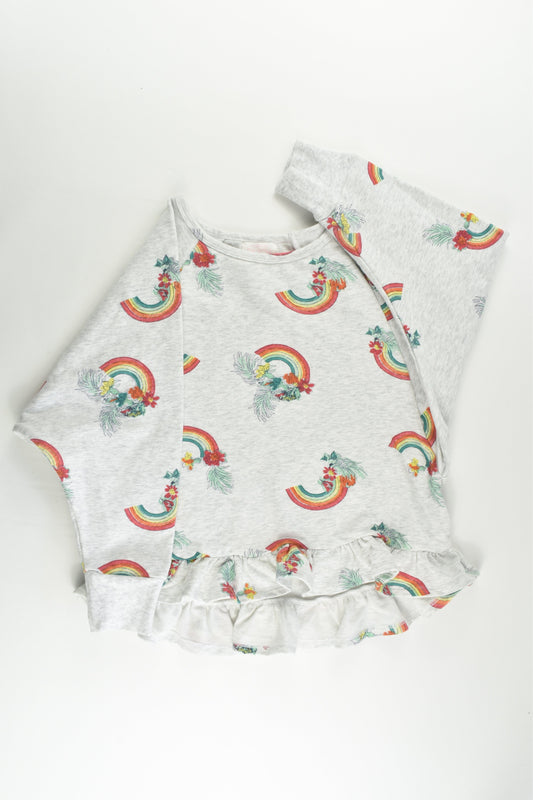 NEW Pumpkin Patch Size 10 Rainbows and Flowers Sweater