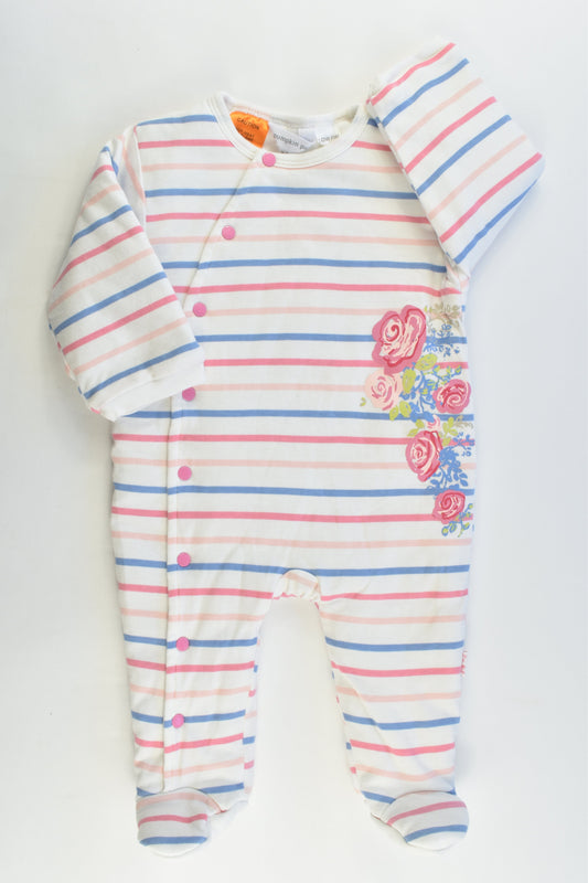 NEW Pumpkin Patch Size 3-6 months (00) Padded Pramsuit/Sleepingsuit