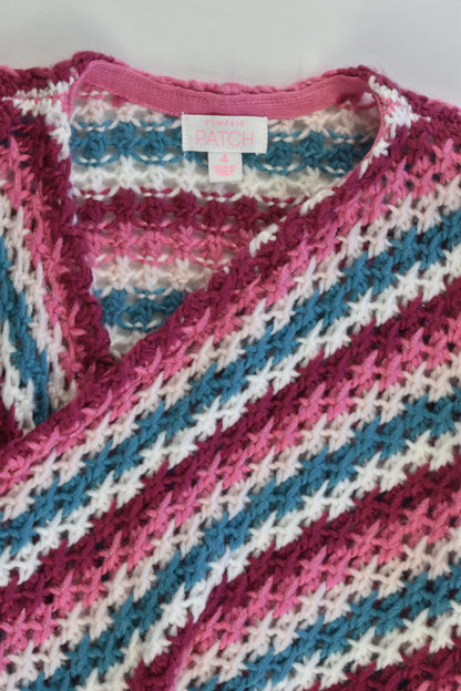 NEW Pumpkin Patch Size 4 Knitted Cardigan