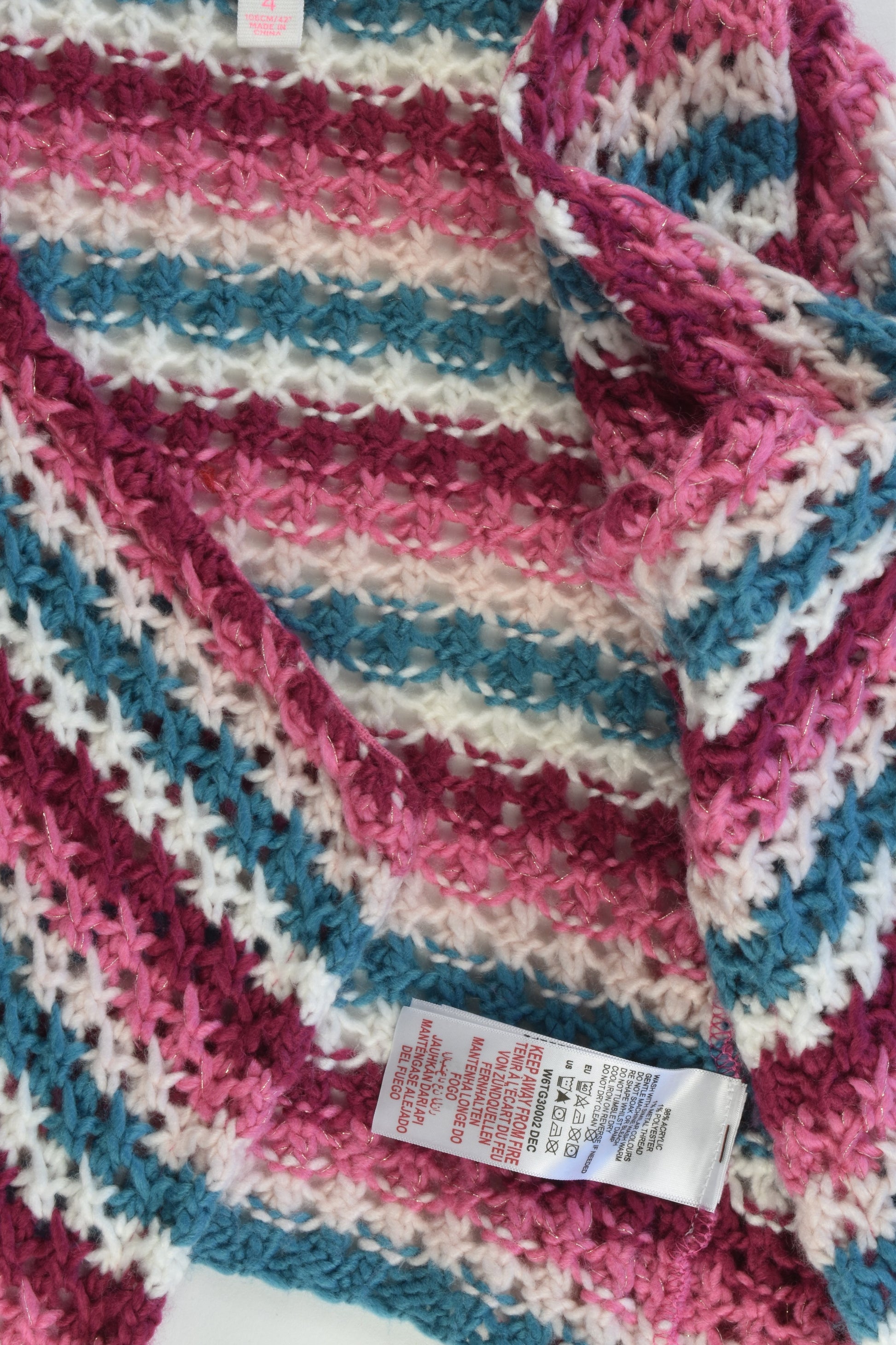 NEW Pumpkin Patch Size 4 Knitted Cardigan