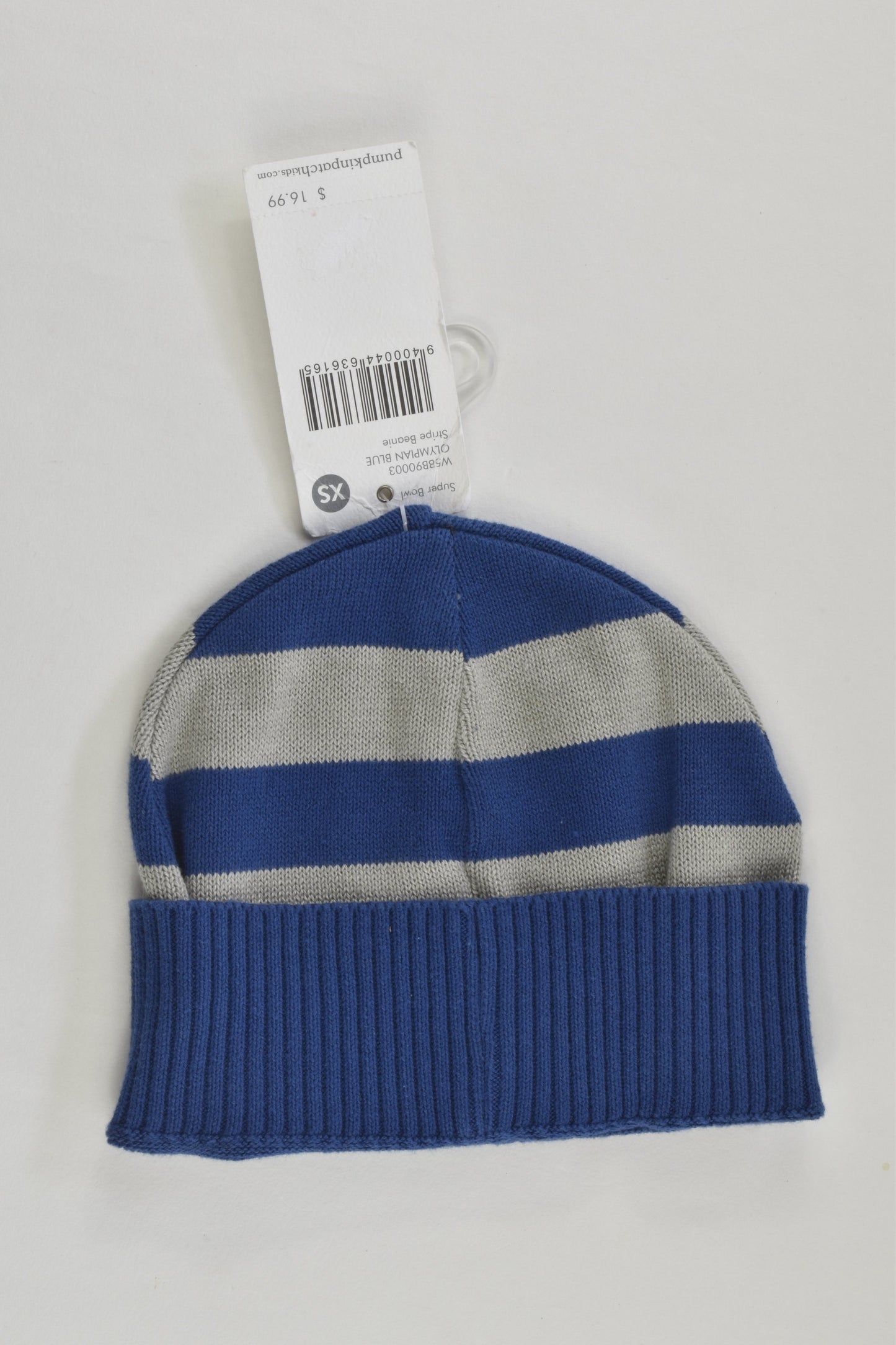 NEW Pumpkin Patch Size approx 1-3 years Striped Beanie