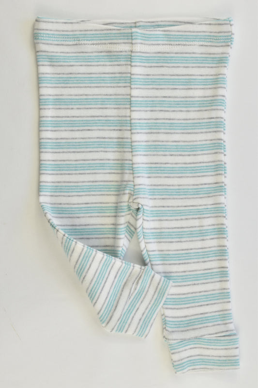 NEW Purebaby Size 00 (3-6 months) Striped Pants