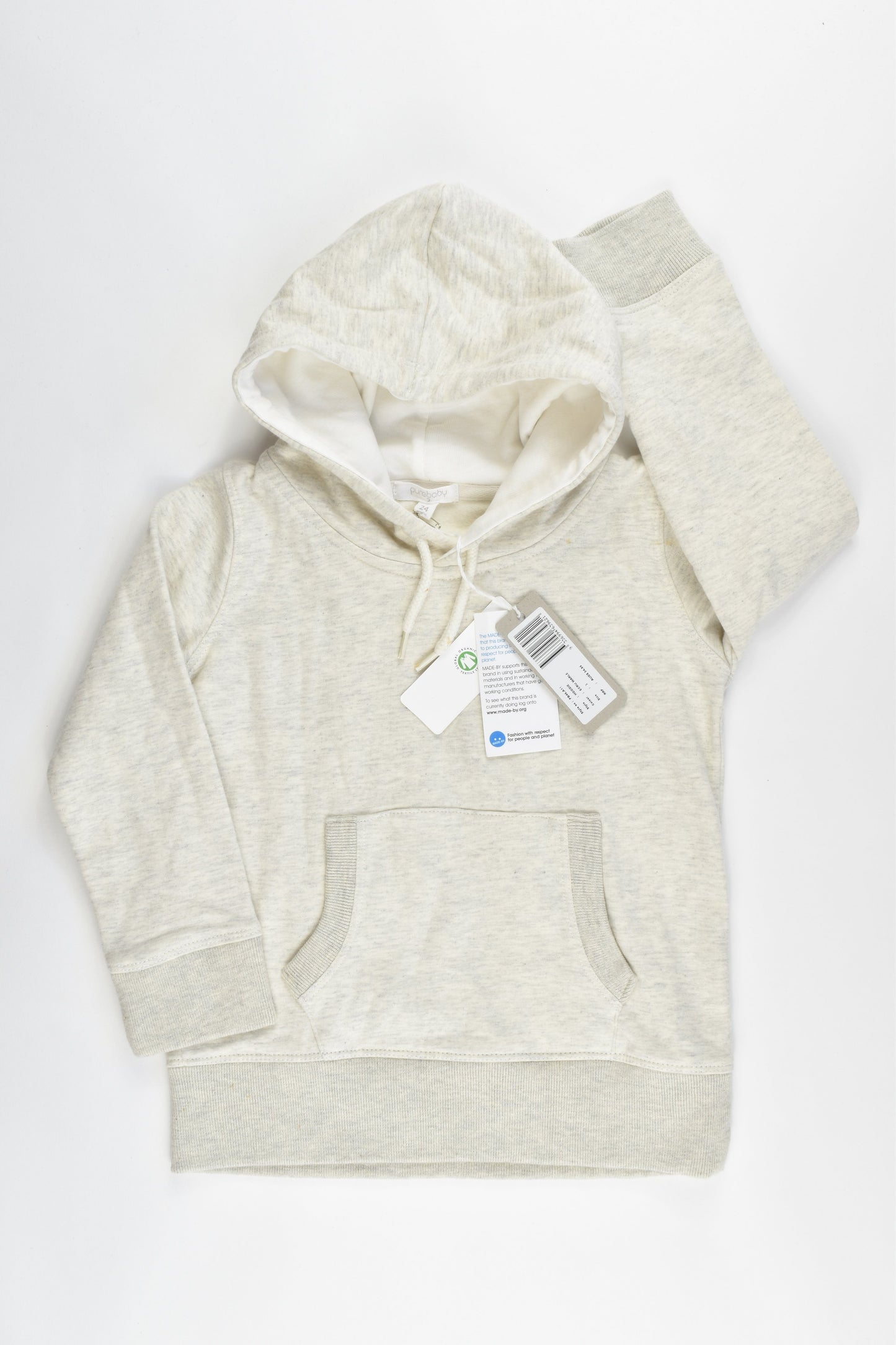 NEW Purebaby Size 2 Hoodie