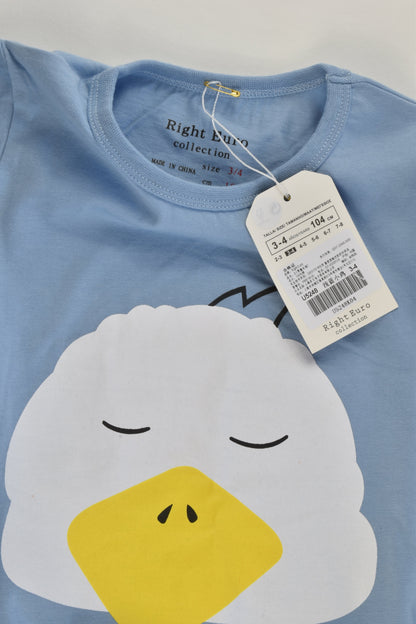 NEW Right Euro Collection Size 3-4 (104 cm) Bird Top