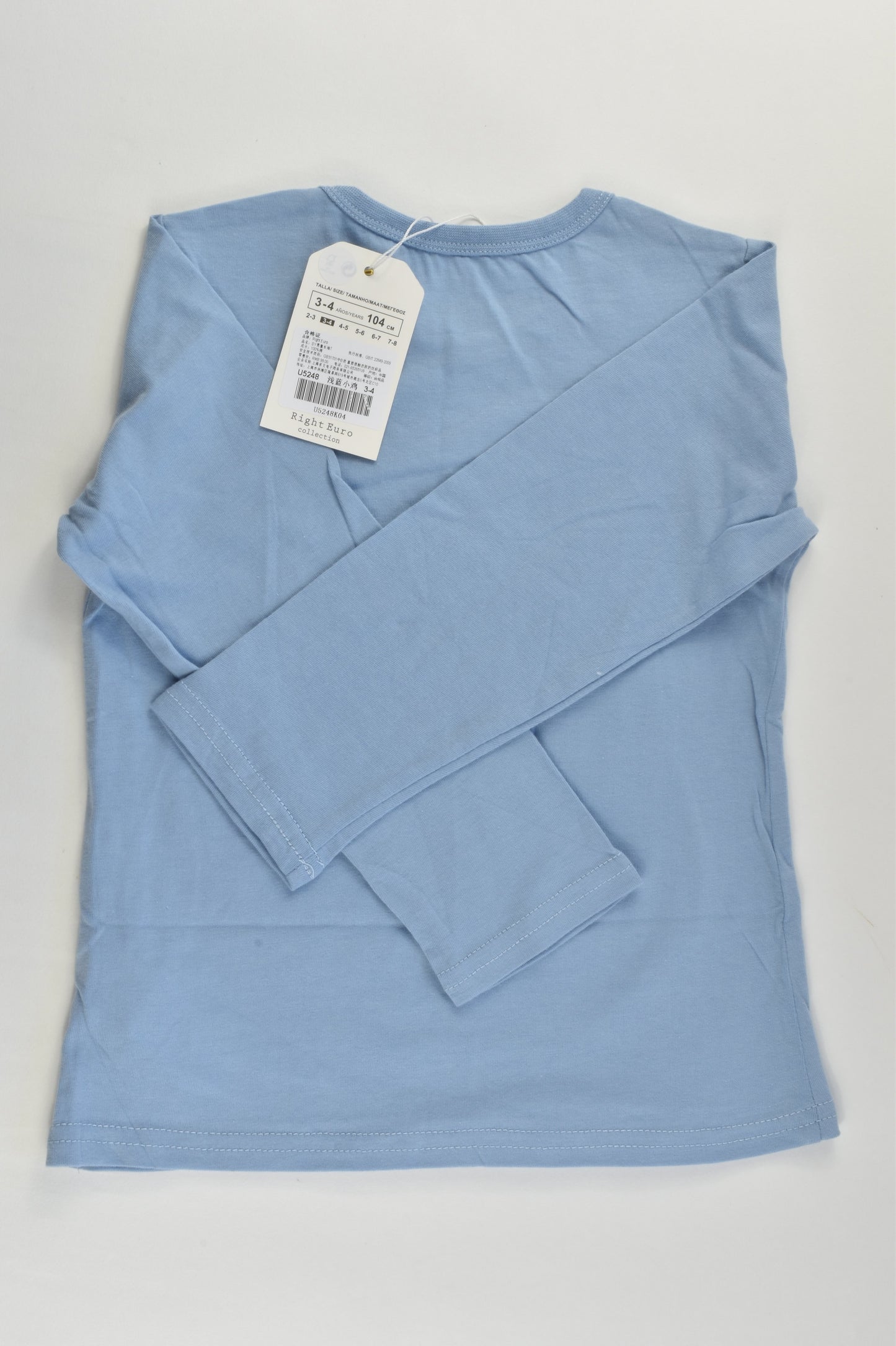 NEW Right Euro Collection Size 3-4 (104 cm) Bird Top
