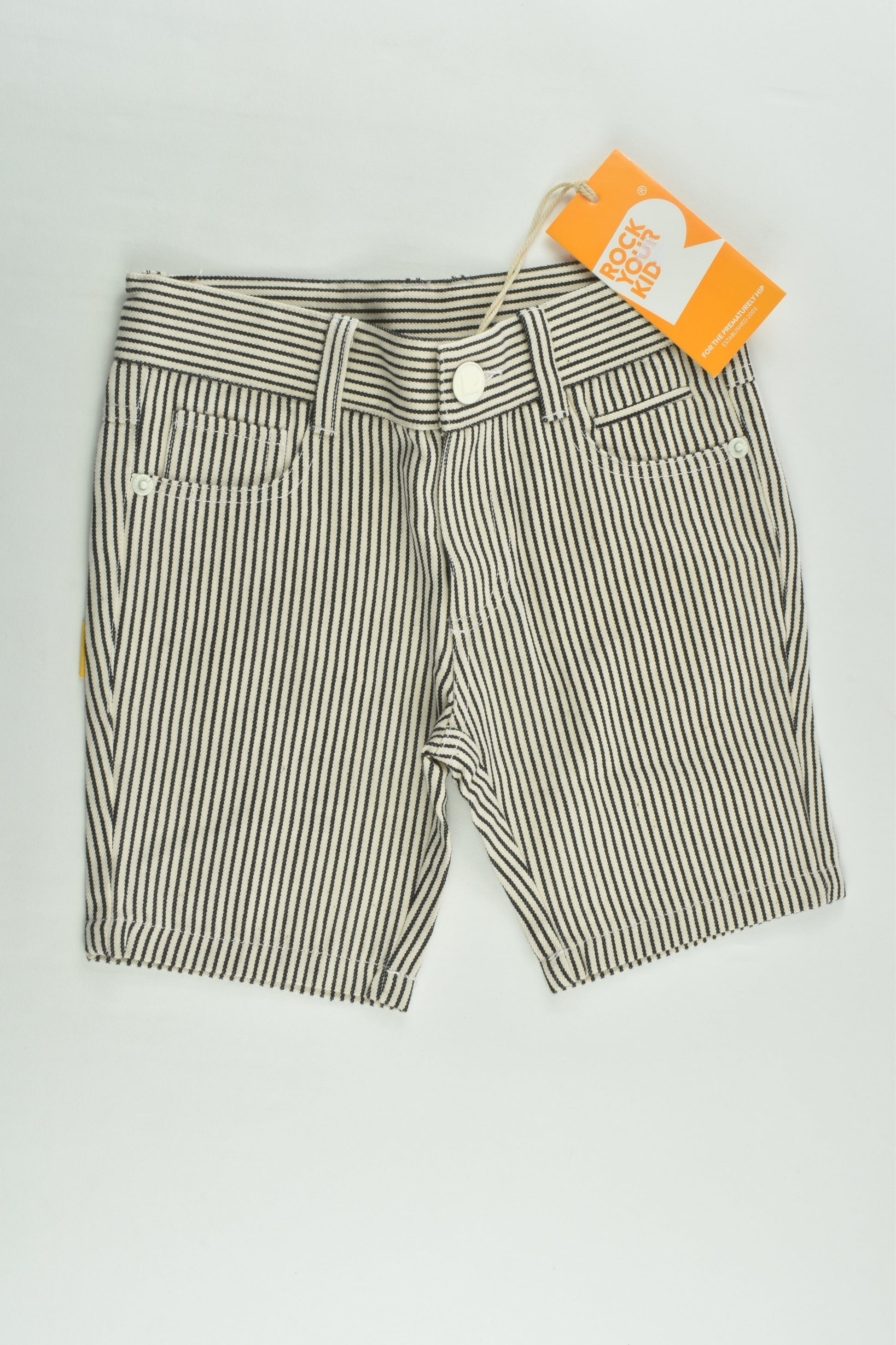 NEW Rock Your Kid Size 5 Striped Shorts