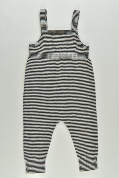 NEW Seed Heritage Size 000 Striped Knitted Romper