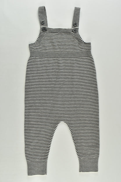 NEW Seed Heritage Size 000 Striped Knitted Romper
