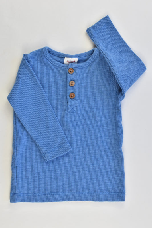NEW Seed Heritage Size 3-6 months (00) Ribbed Top