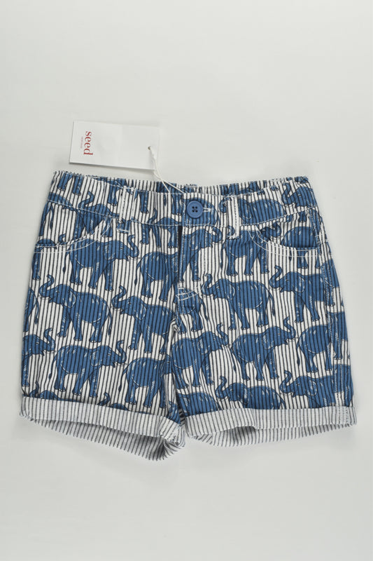NEW Seed Heritage Size 4 Elephants Shorts