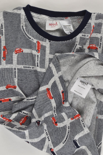 NEW Seed Heritage Size 5 Vehicles Pj Set