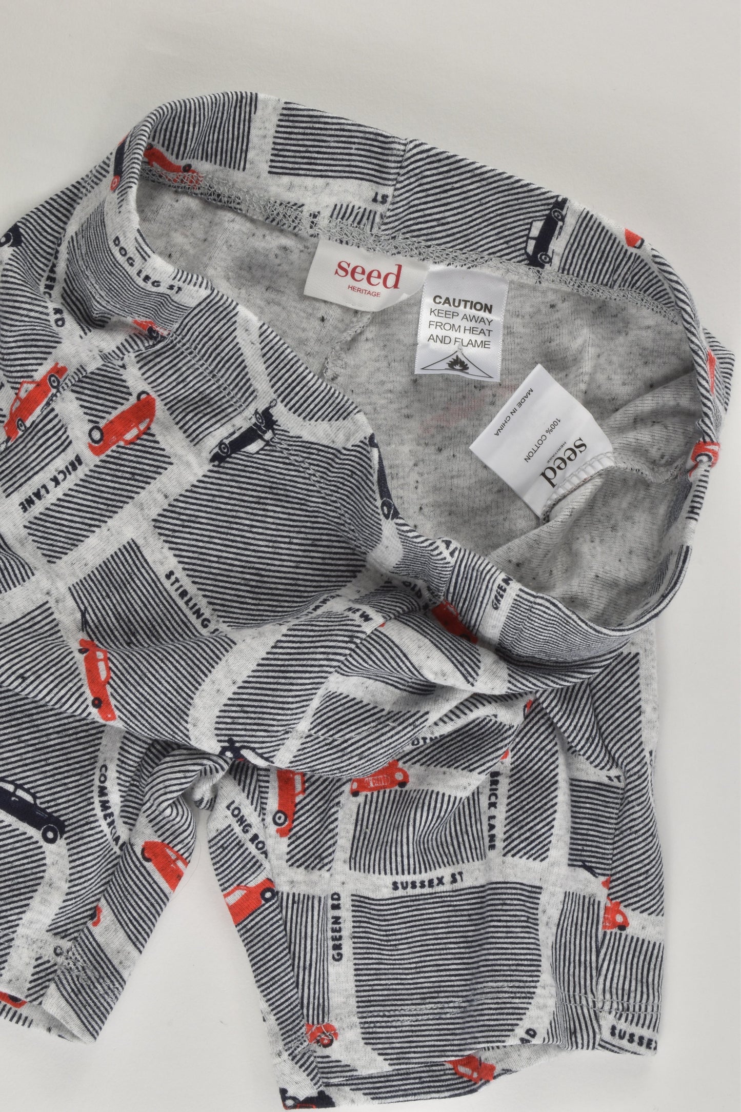 NEW Seed Heritage Size 5 Vehicles Pj Set