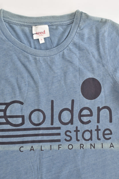 NEW Seed Heritage Size 8 'Golden State, California' T-shirt