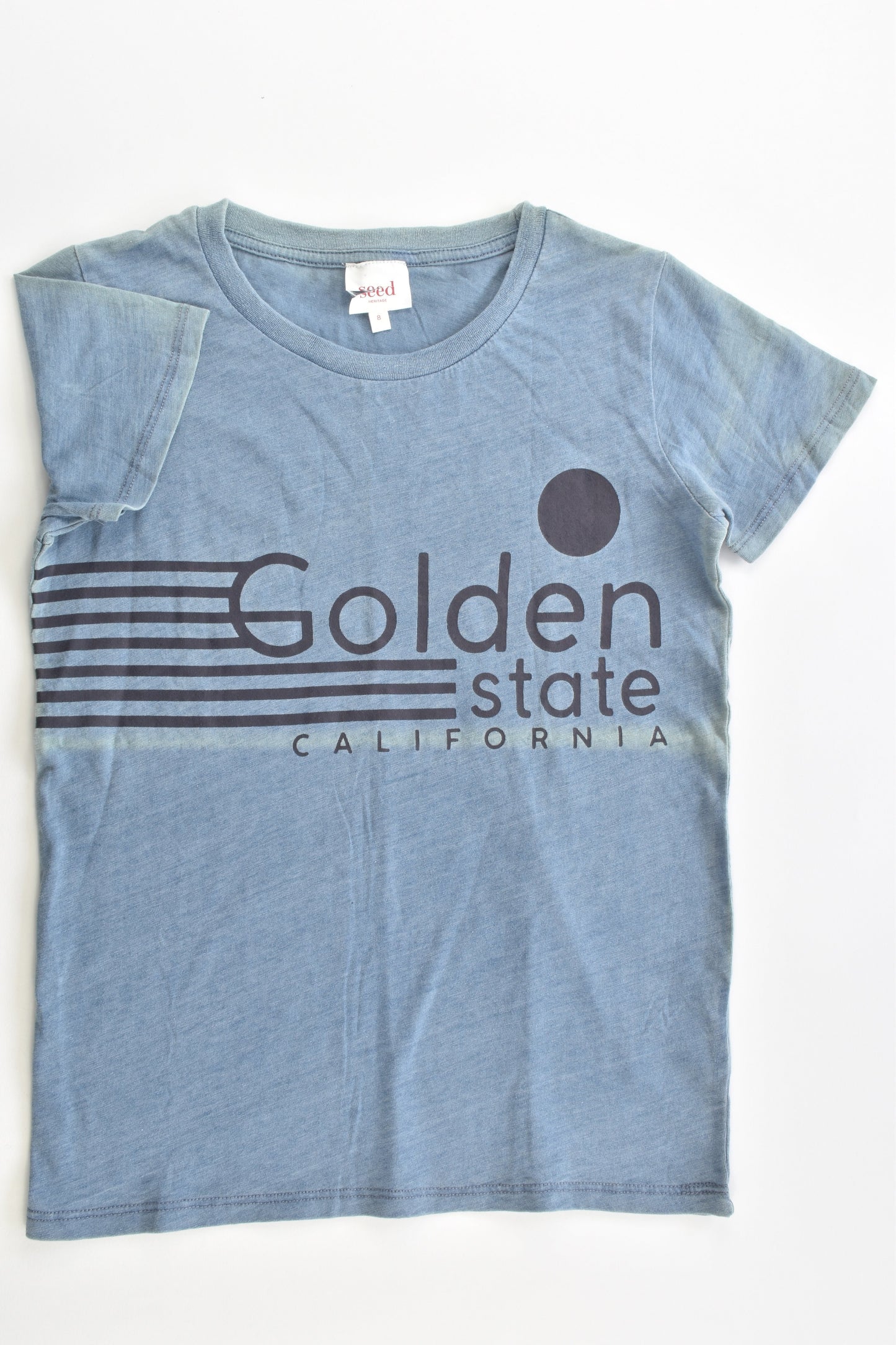 NEW Seed Heritage Size 8 'Golden State, California' T-shirt