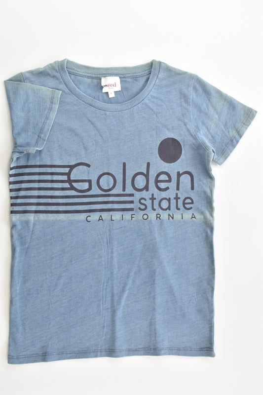 NEW Seed Heritage Size 8 'Golden State, California' T-shirt