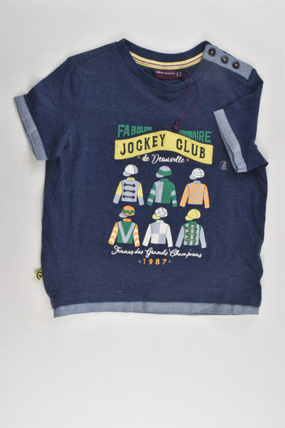 NEW Sergent Major Size 2 (92 cm) 'Jockey Club' T-shirt