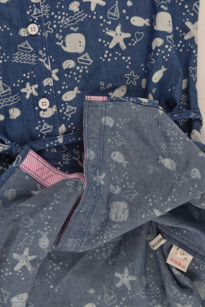 NEW Soda Size 8-9 Seaside Lightweight Denim Dress