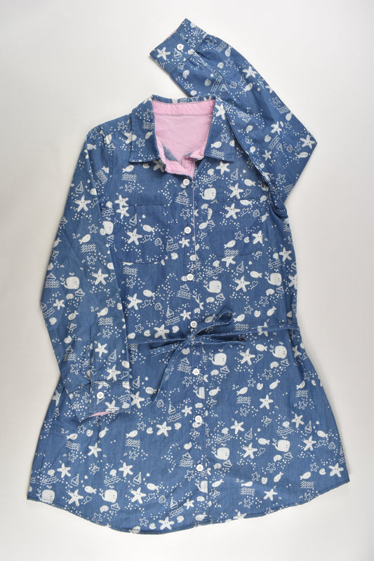 NEW Soda Size 8-9 Seaside Lightweight Denim Dress