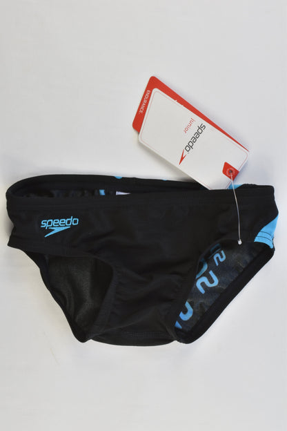 NEW Speedo Size 4 Black and Blue Swim Pants