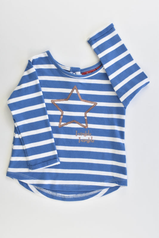 NEW Sprout Size 0 "Twinkle Twinkle" Lightweight Star Sweater