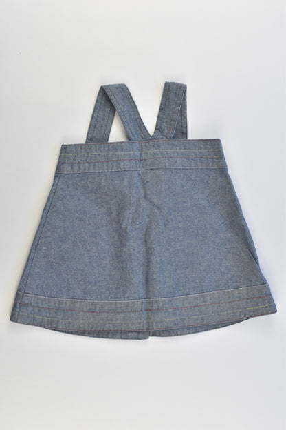 NEW Sprout Size 000 Soft Denim Dress