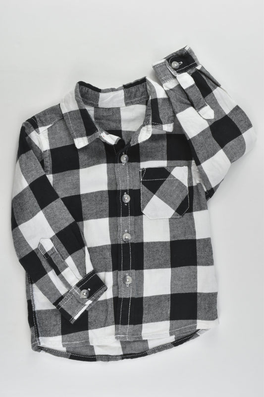 NEW St Bernard for Dunnes Stores Size 0 (6-9 months, 74 cm) Casual Shirt