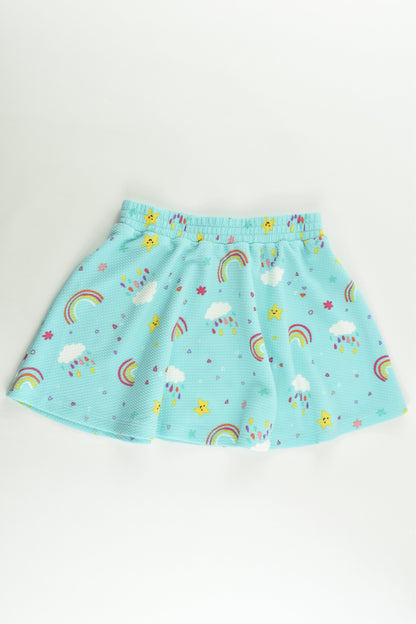 NEW St Bernard for Dunnes Stores Size 2-3 (98 cm) Rainbows Skirt