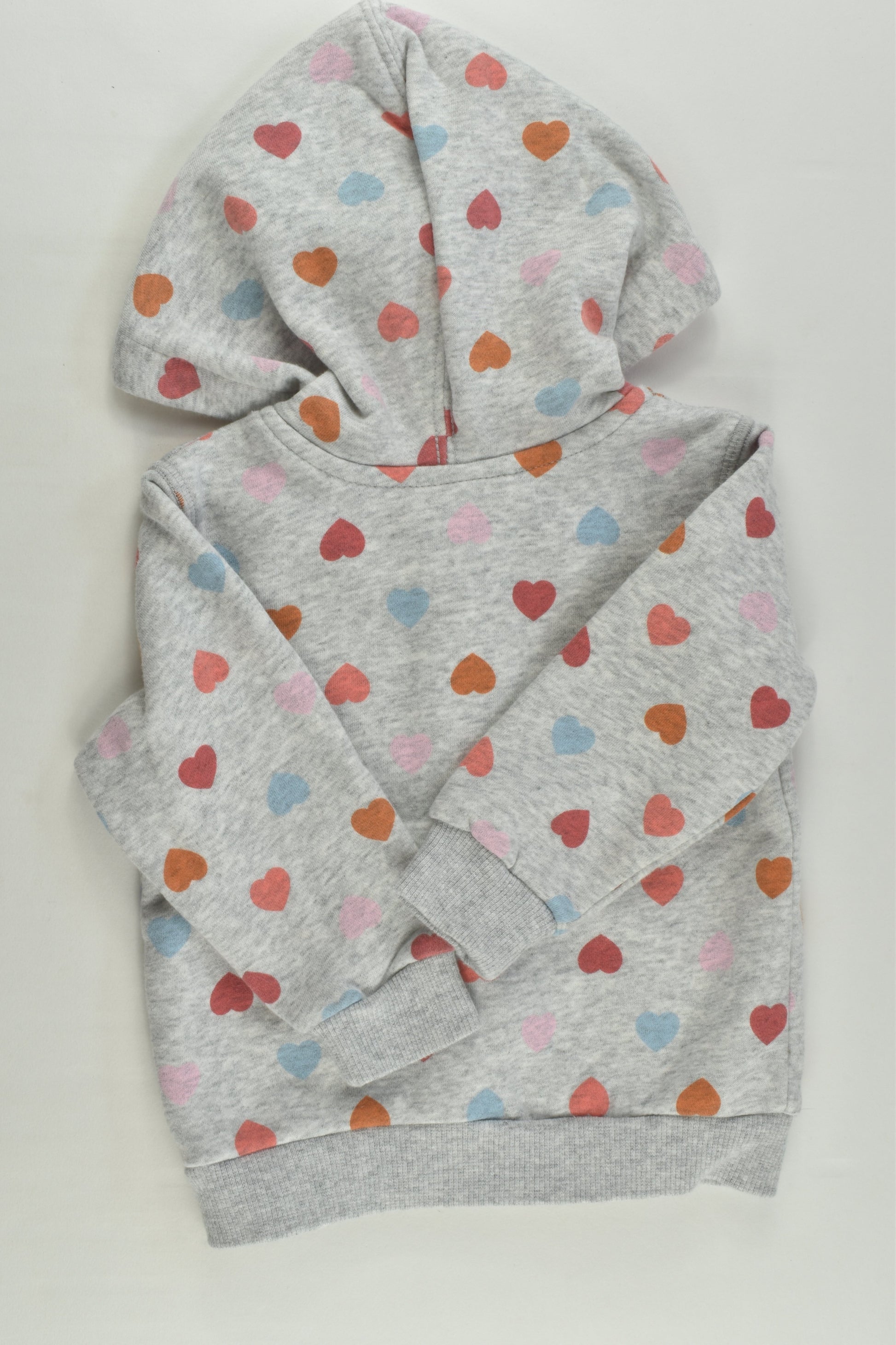 NEW Target Size 0 (6-12 months) Love Hearts Zip Jumper