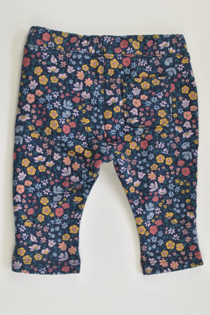 NEW Target Size 000 (0-3 months) Warm Floral Pants