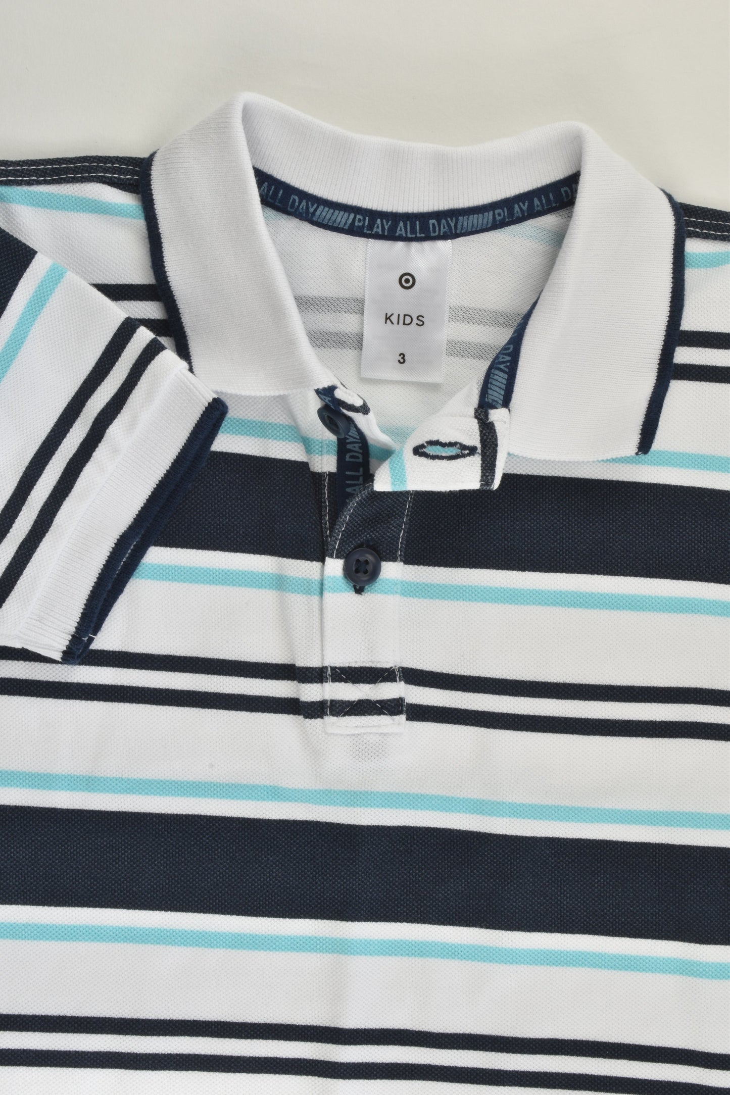 NEW Target Size 3 Striped Polo Shirt