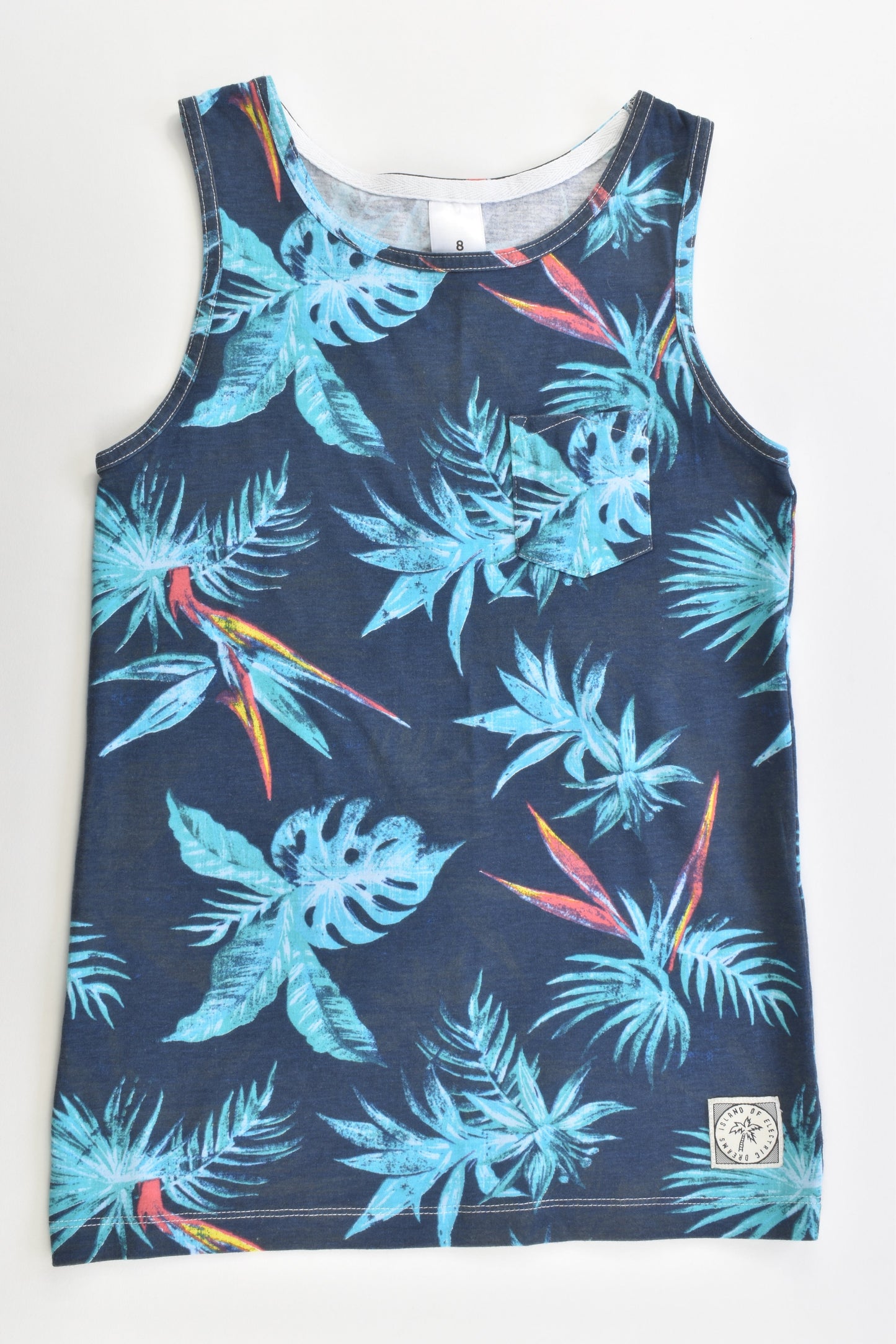 NEW Target Size 8 Leaves Tank Top