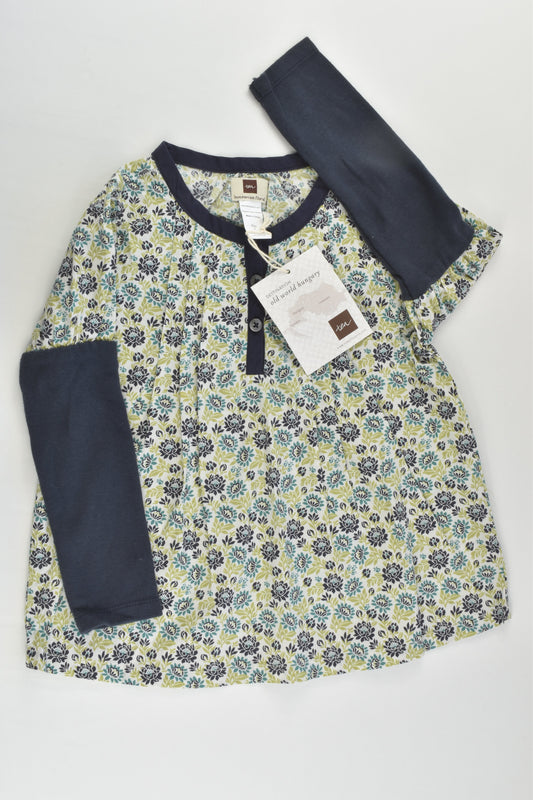 NEW Tea (US) Size 3 Hungarian Floral Blouse