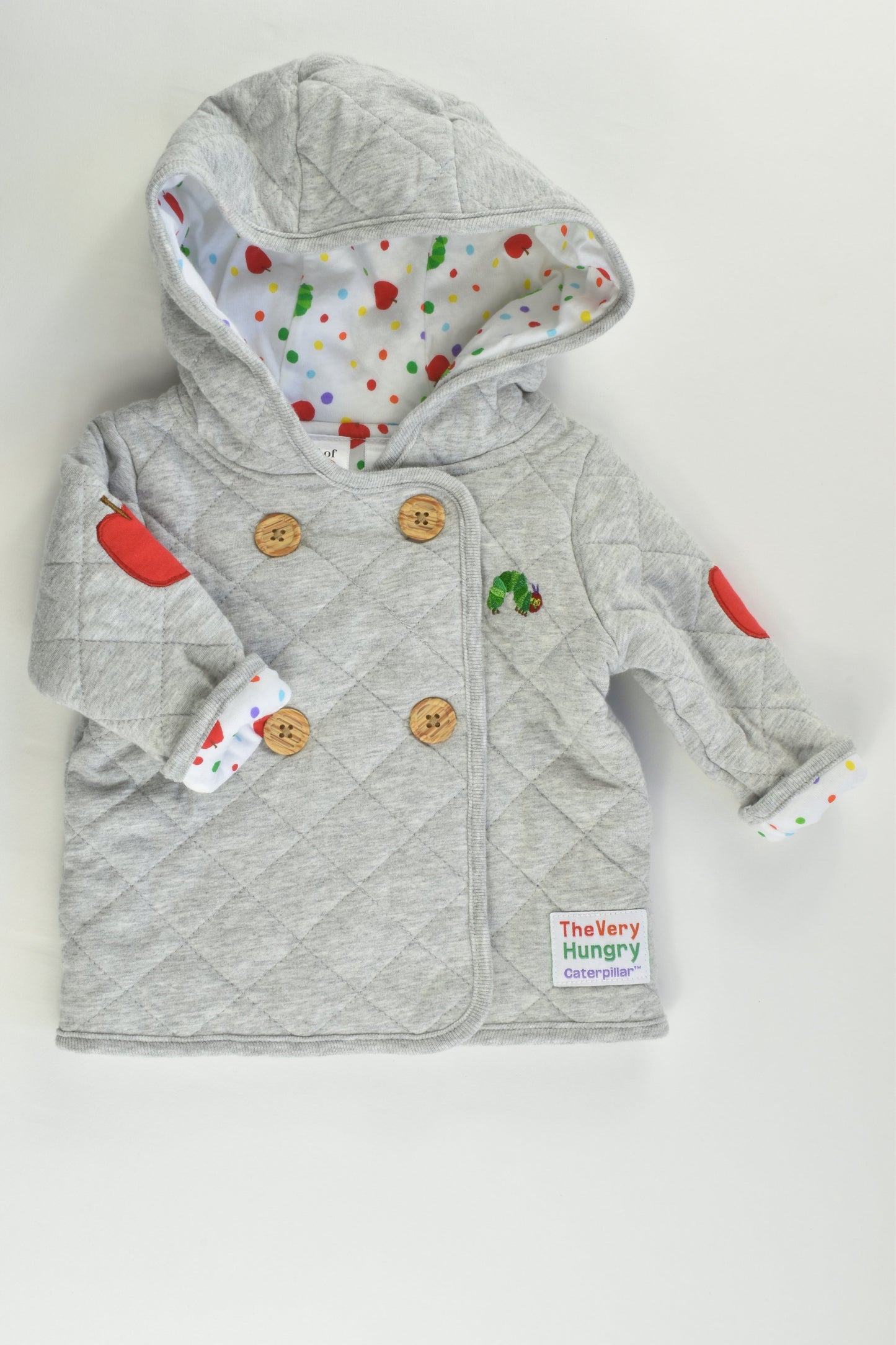 NEW The Very Hungry Caterpillar Size 000 Jacket