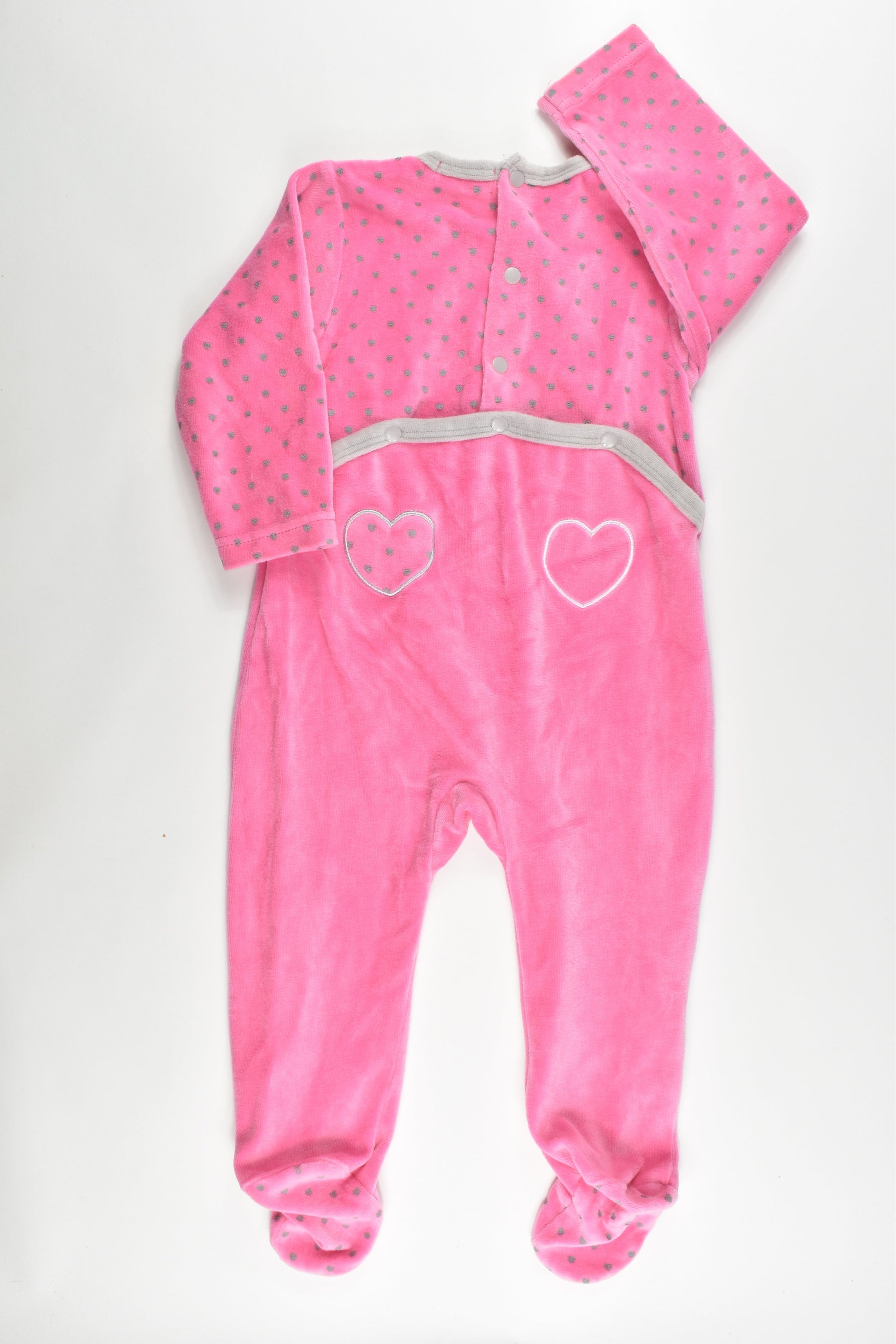NEW Tissaia France Size 18 months (1) Velour Romper