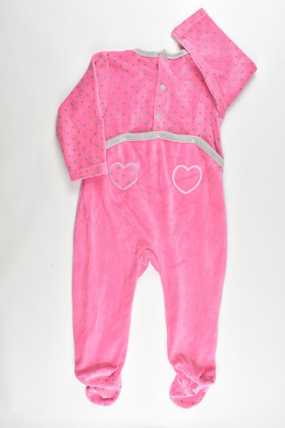 NEW Tissaia France Size 18 months (1) Velour Romper