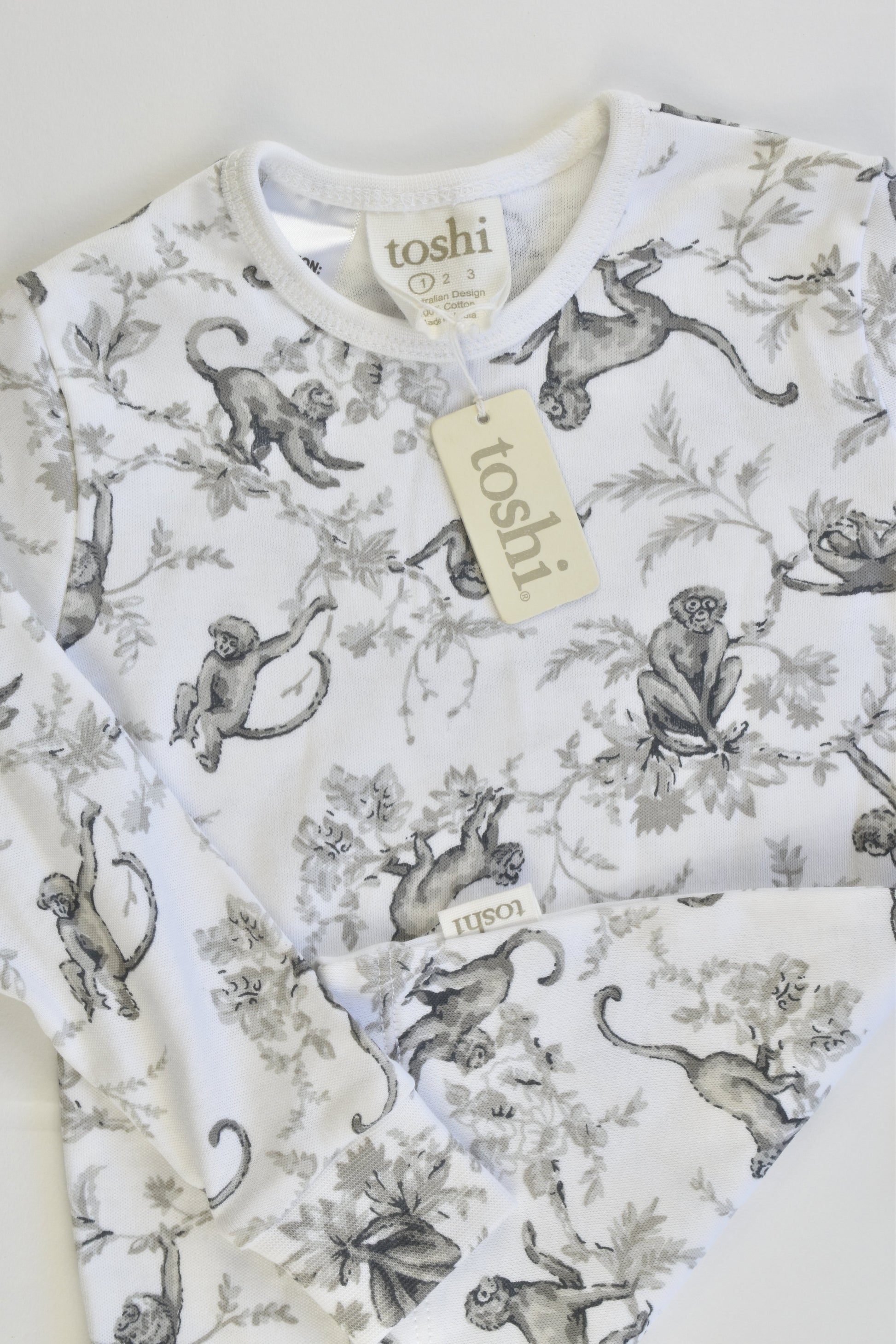 NEW Toshi Size 1 Monkey Top