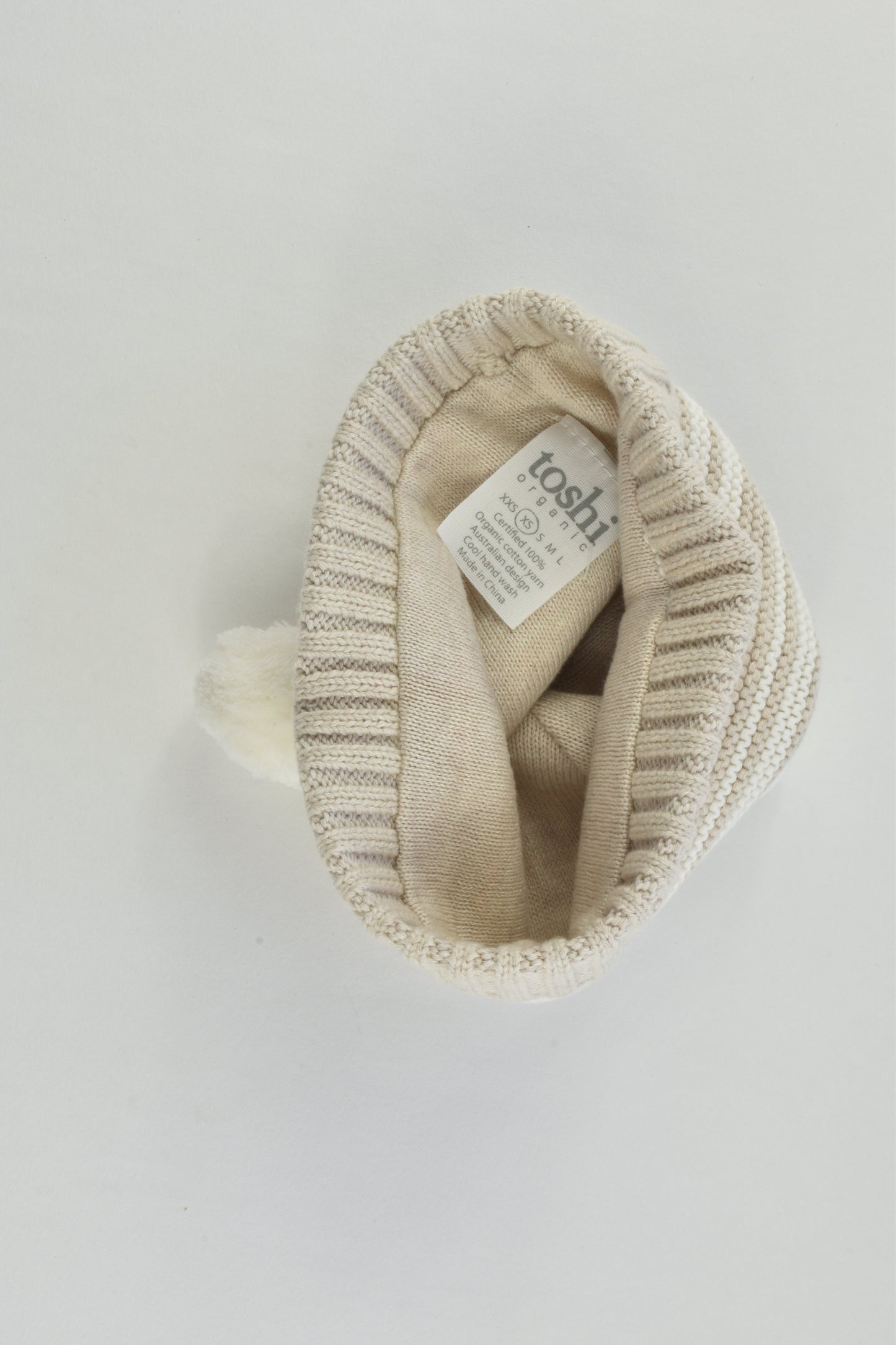 NEW Toshi Size XS (Up to 8 months) Knitted Lined Beanie