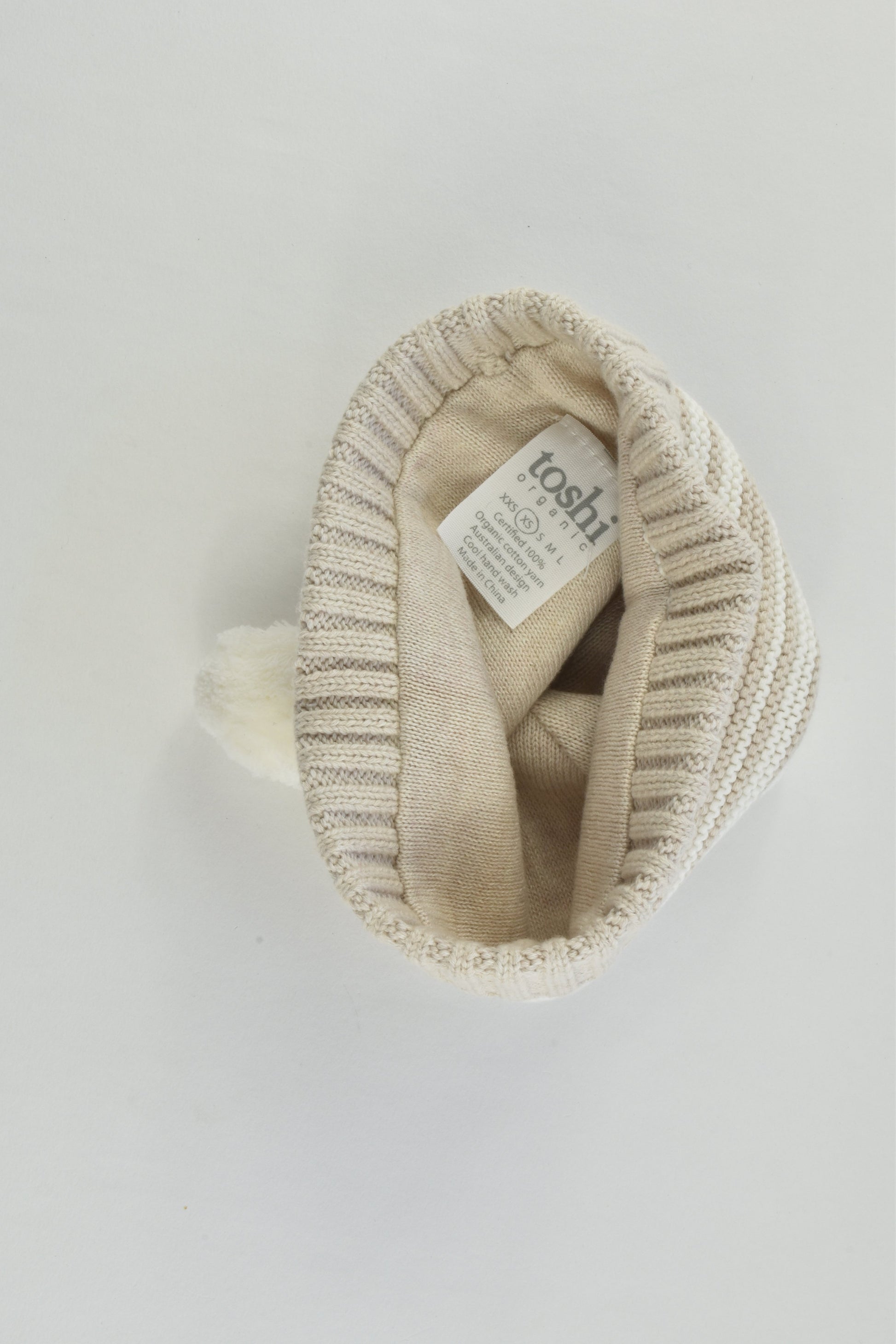 NEW Toshi Size XS (Up to 8 months) Knitted Lined Beanie