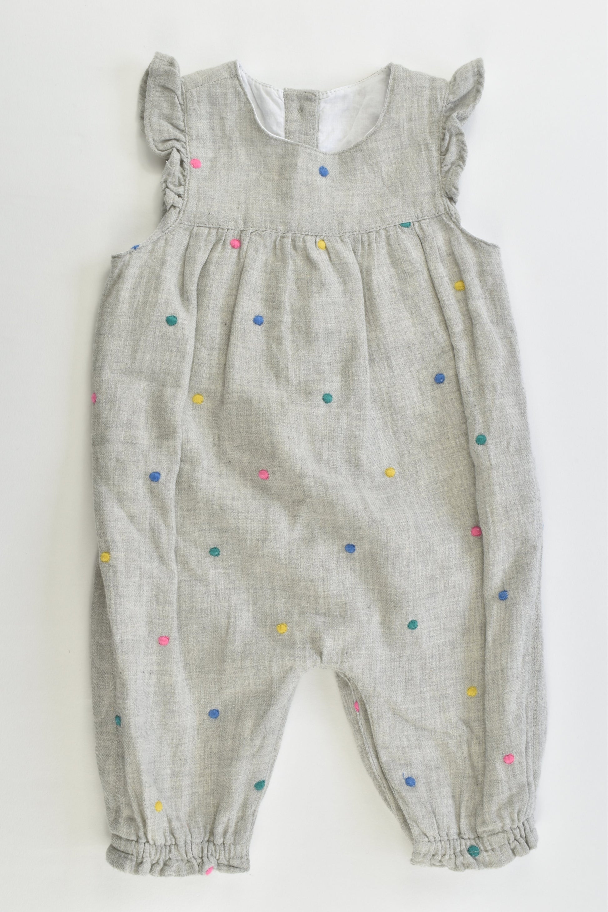NEW TU Size 000 (Up to 3 months) Lined Overalls and White Bodysuit