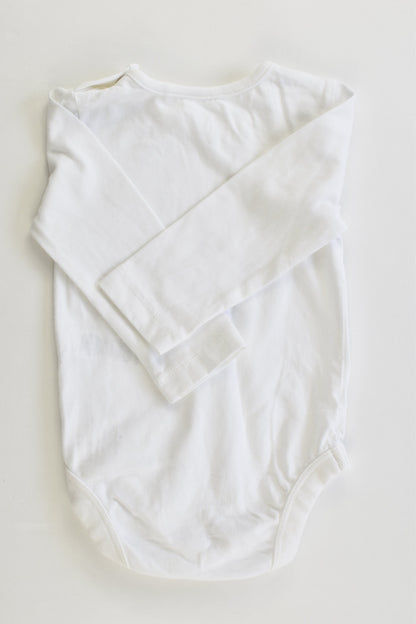NEW TU Size 000 (Up to 3 months) Lined Overalls and White Bodysuit