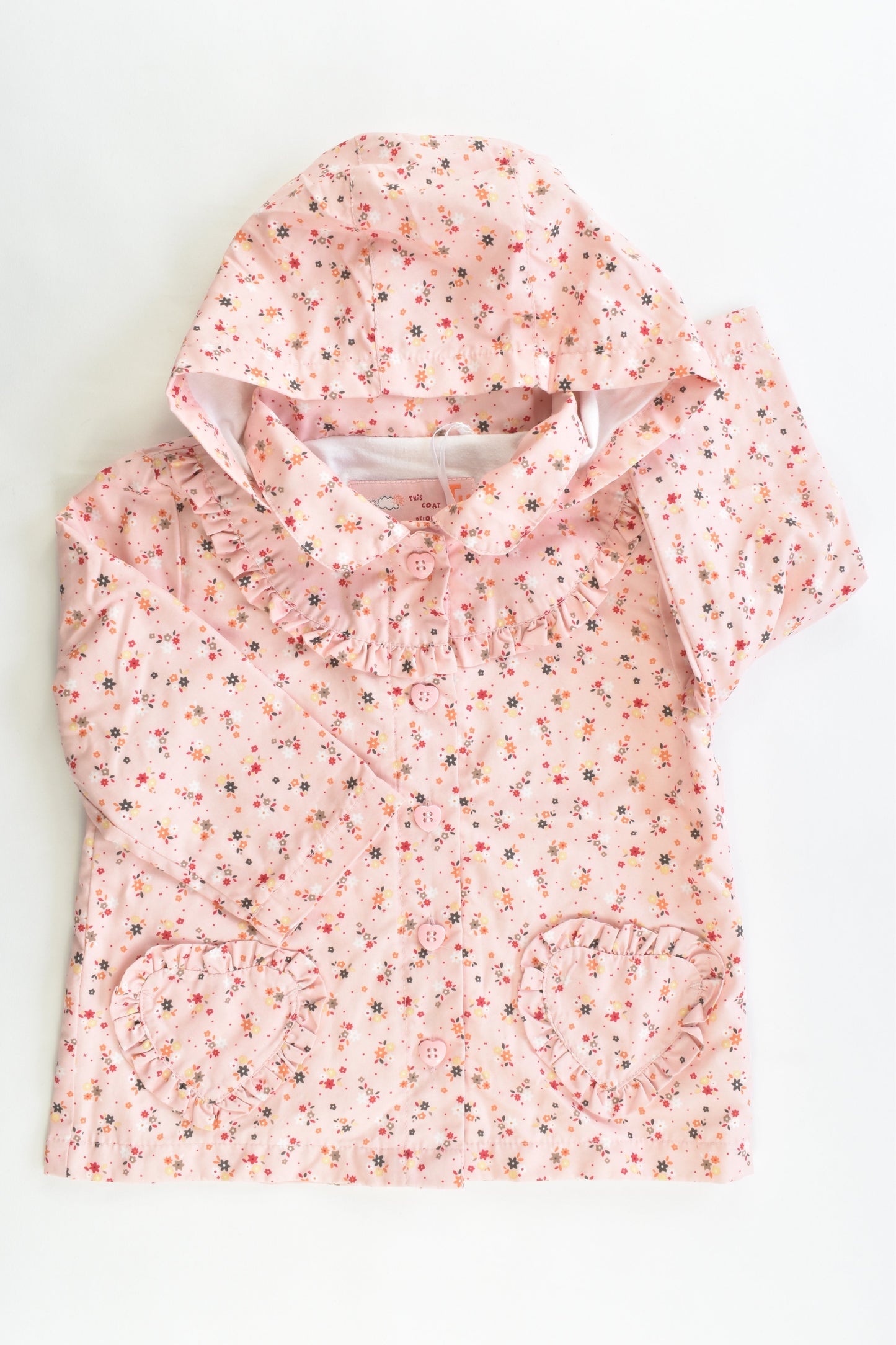 NEW TU Size 12-18 months (80-86 cm) Lined Floral Jacket