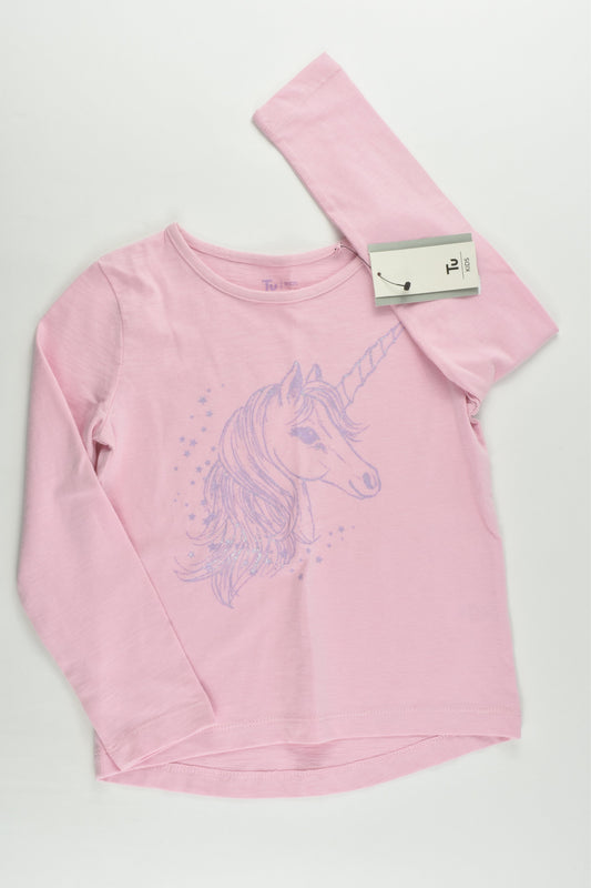 NEW TU Size 5 (110 cm) Unicorn Top